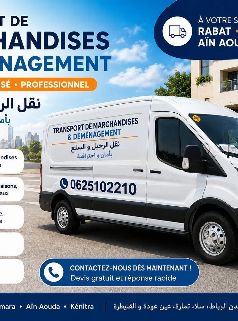 Transport & Déménagement Rabat – Maroc