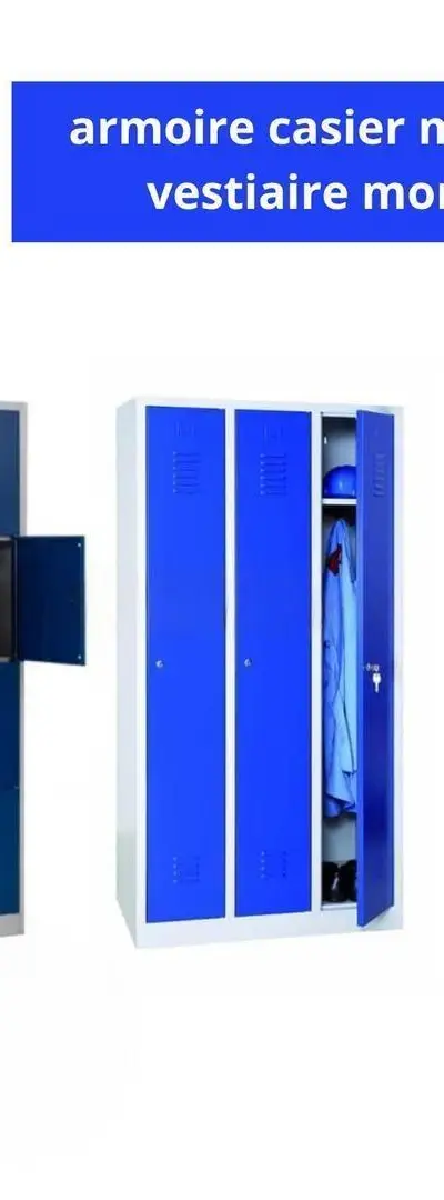 Casier métallique خزانة معدنية/vestiaire/armoire