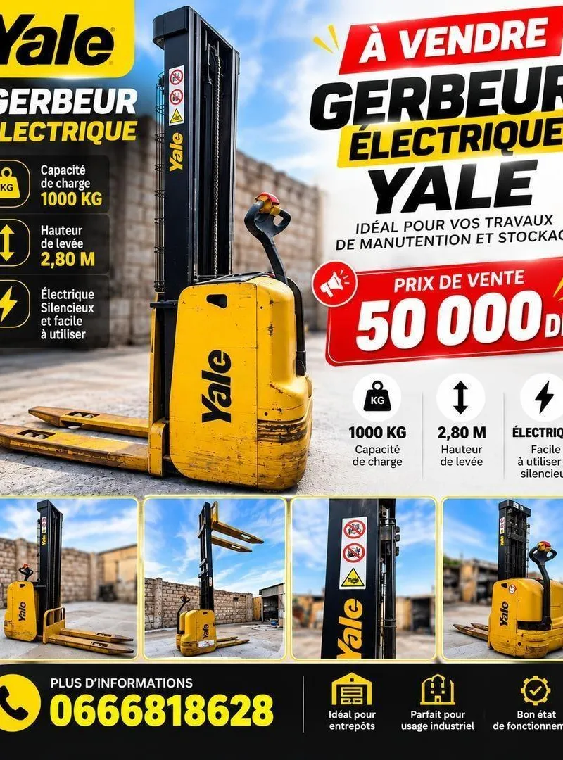 Chariot élévateur électrique professionnel italien