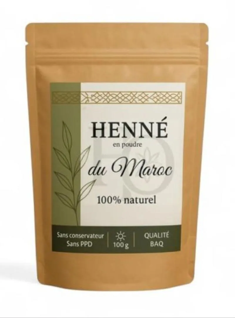 Henné marocain, de la région de Ouarzazate