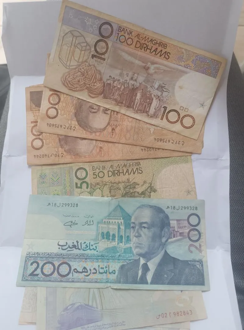 Billets anciens Maroc
