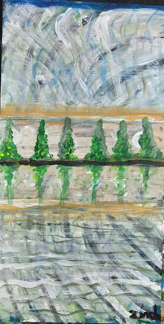 Tableau reflet
