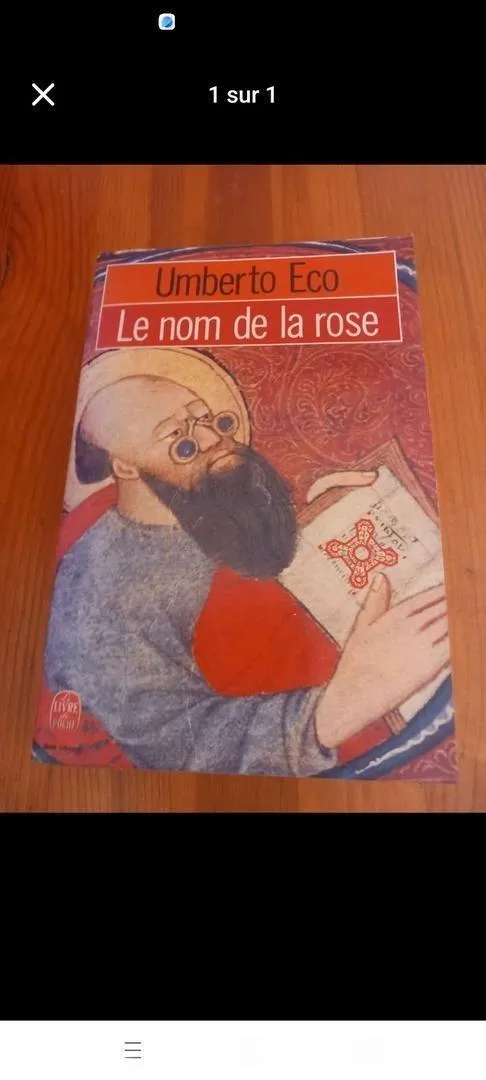 2 œuvres d'Emberto Eco