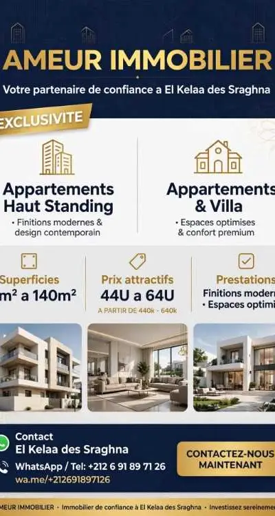 Appartement ht standing