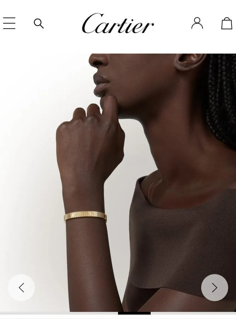 Bracelet Cartier flexible (haute copie)