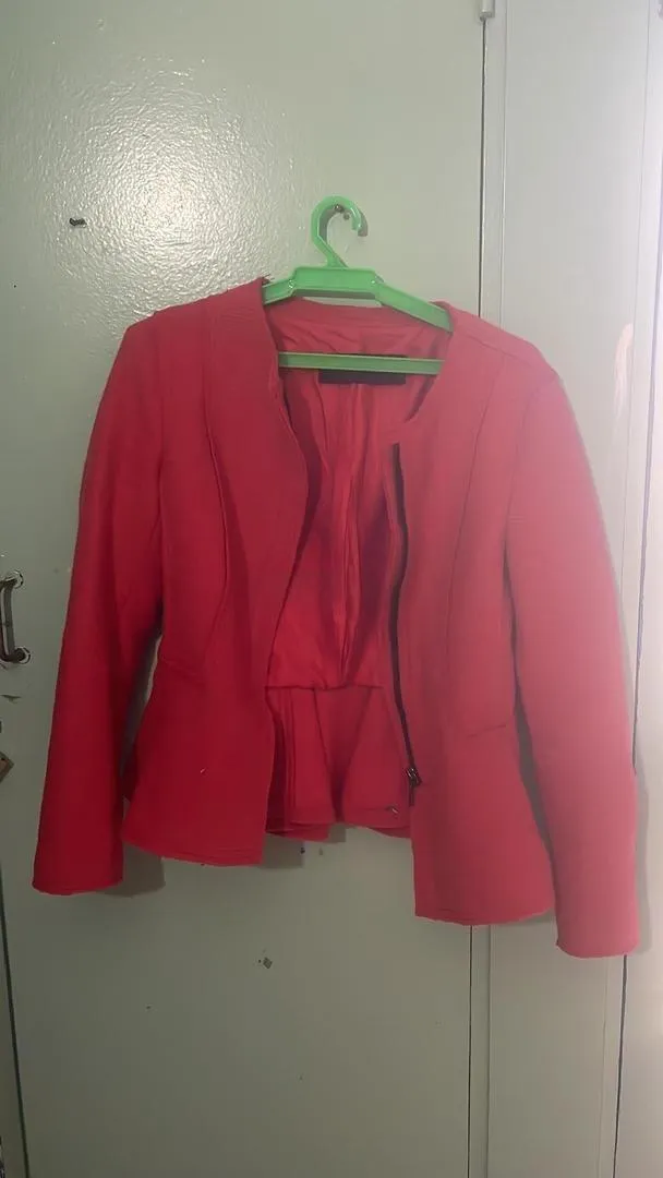 Zara - blazer rouge XS