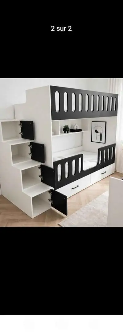 Lit bébé superposé avec service de livraison