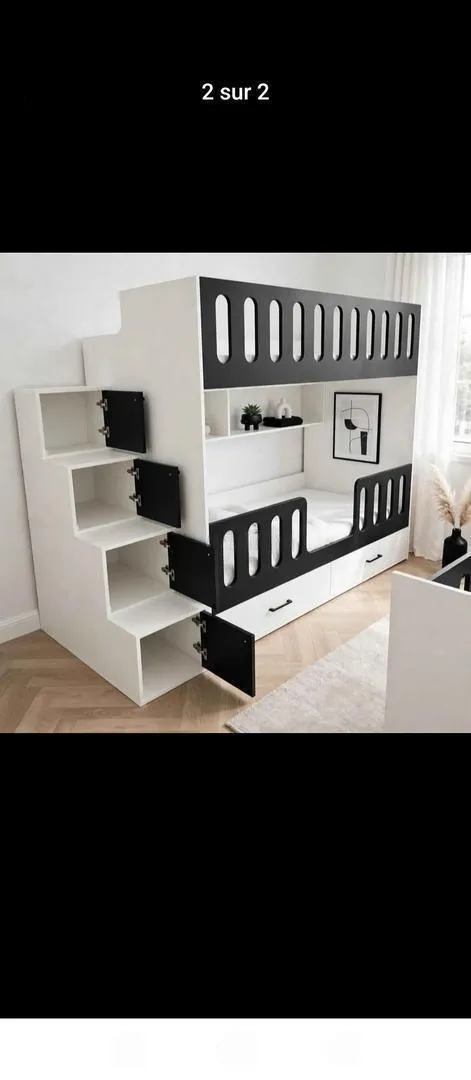 Lit bébé superposé avec service de livraison