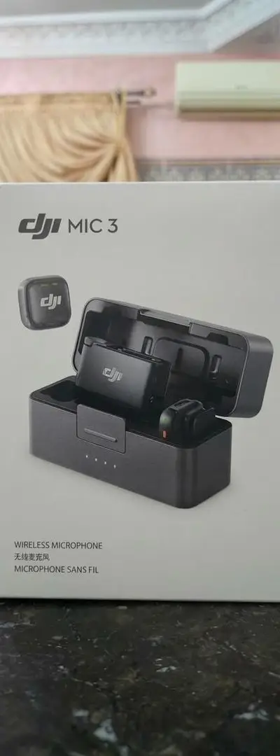 DJI MIC 3 (2 TX - 1 RX - Boîtier de charge) Neuf