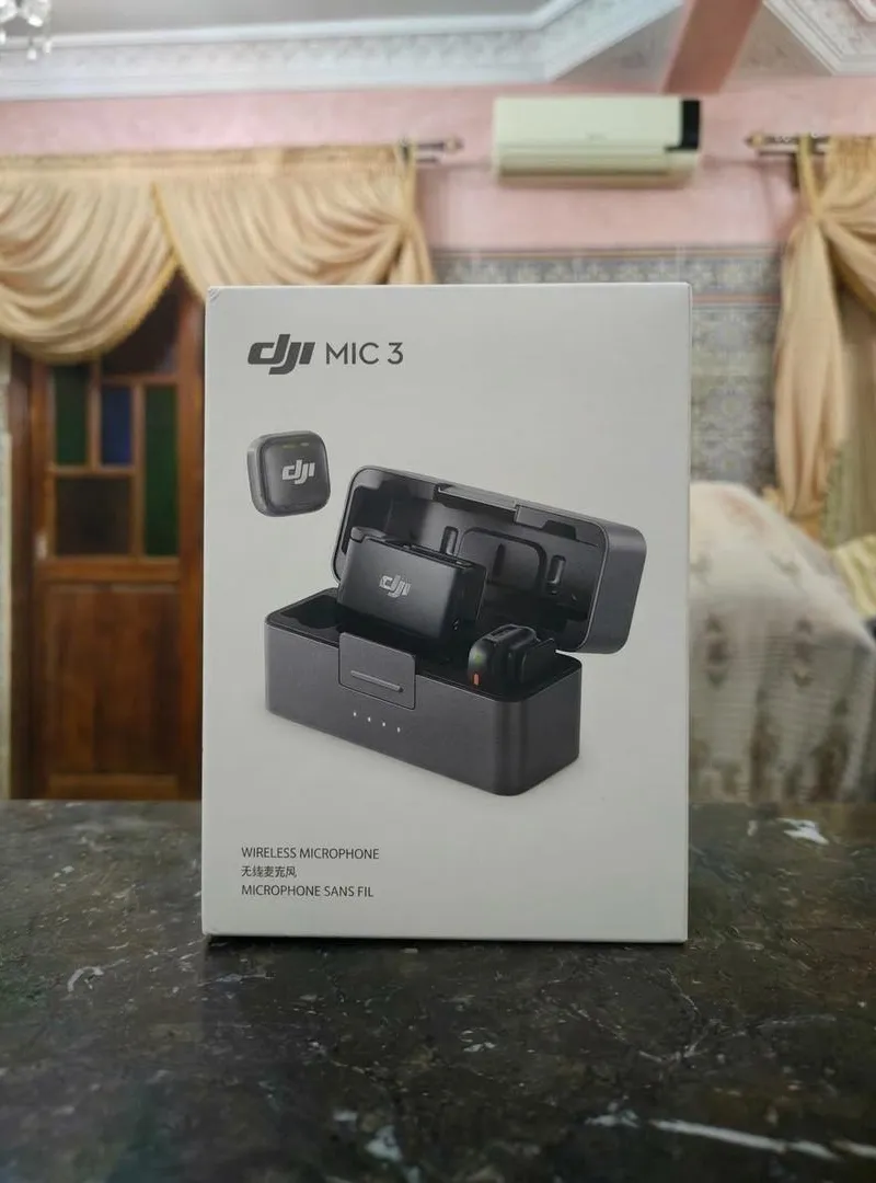 DJI MIC 3 (2 TX - 1 RX - Boîtier de charge) Neuf