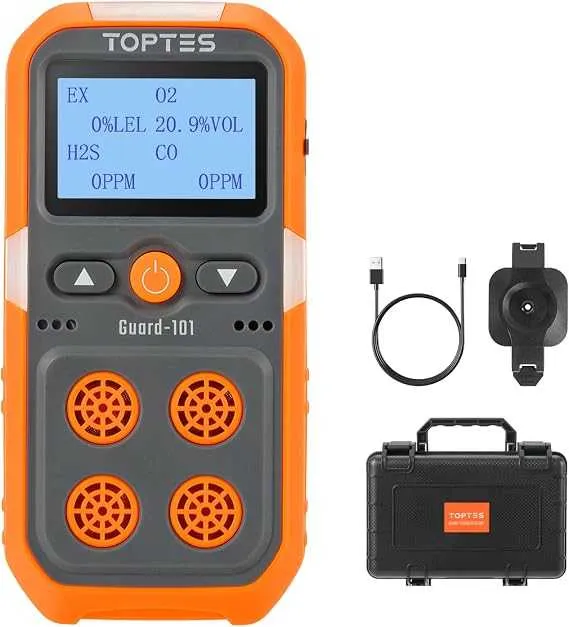 Détecteur Multi-Gaz Pro TopTes Guard 101 – Sécurit
