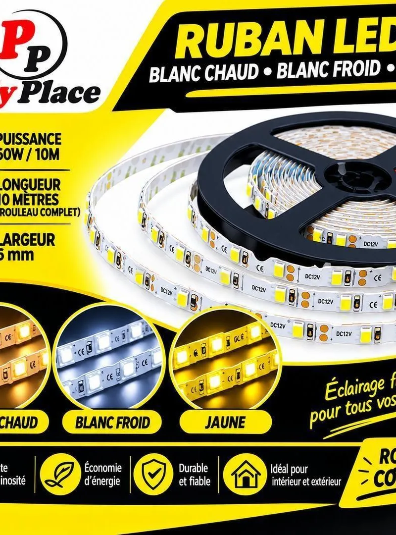 RUBAN LED Z – 10 MÈTRES