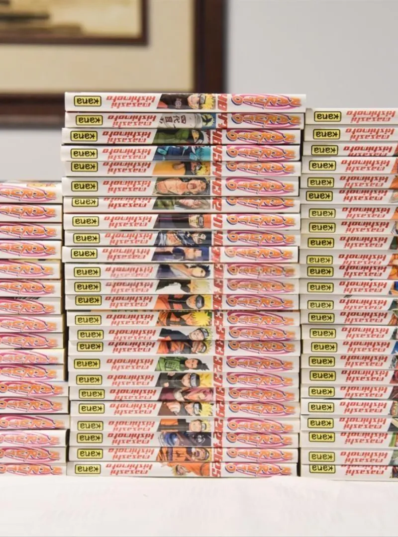 Vente du manga Naruto