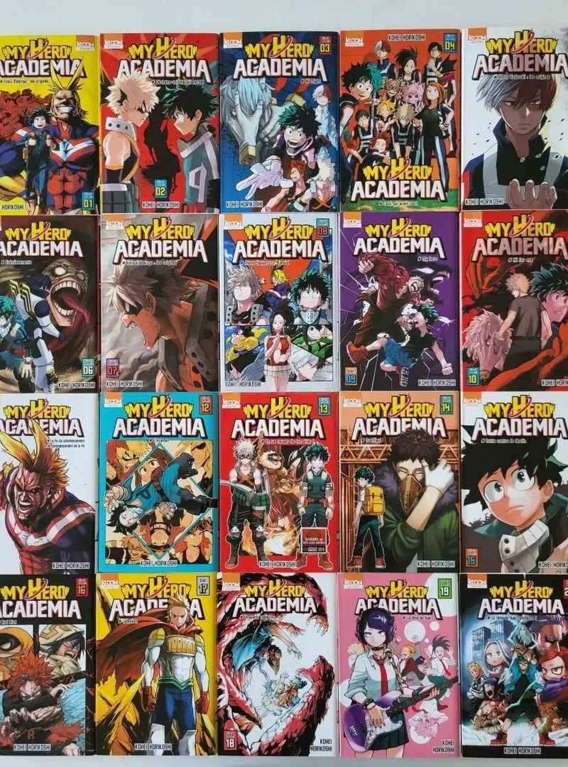 Vente du manga My Hero Academia