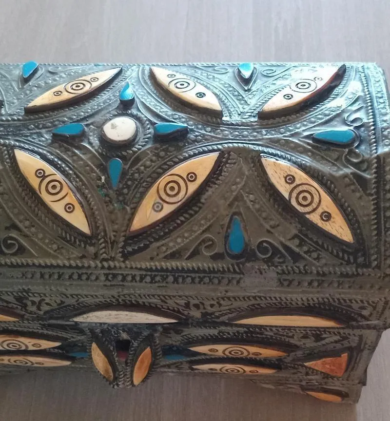 Coffret à bijoux artisanal