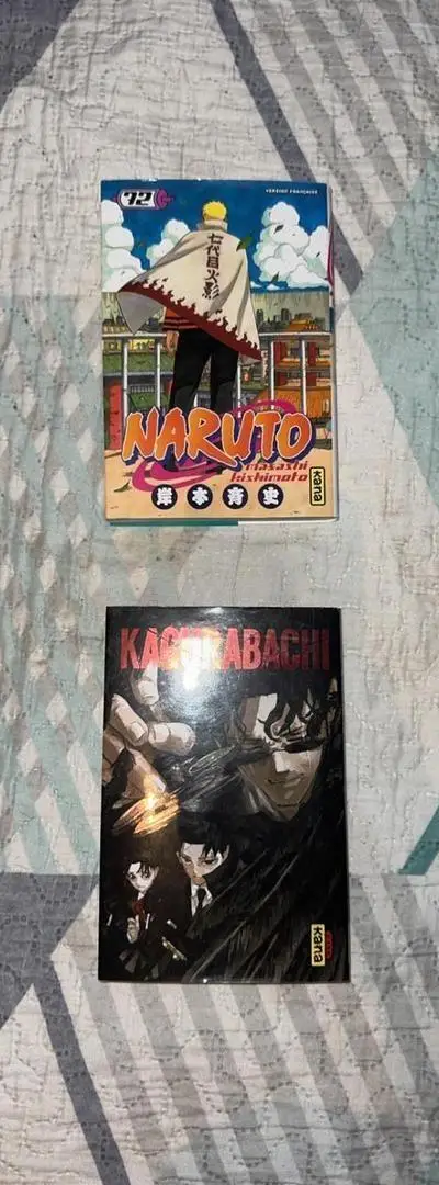 Manga neuf (Naruto/Kagurabachi)