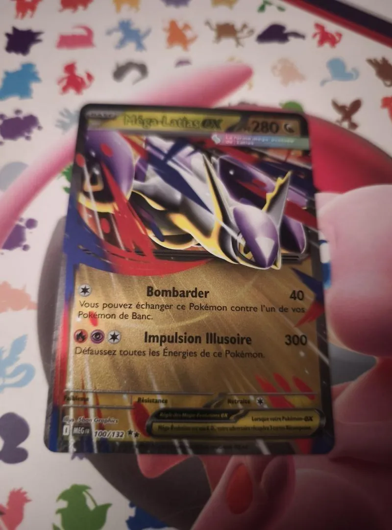 CARTE POKEMON MEGA LATIAS NEUVE OFFICIELLE VF