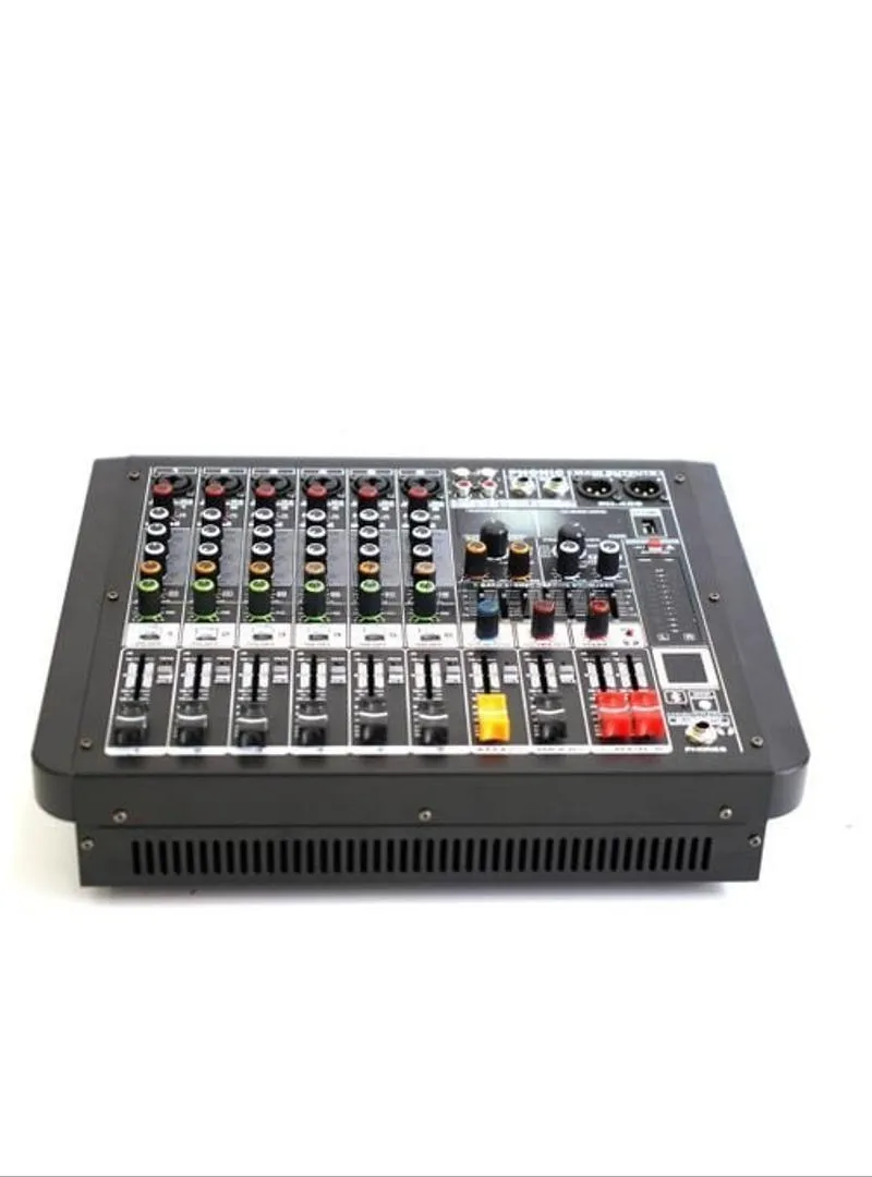 Phonic PH-406 – Mixeur Amplifié 6 Mic & Bluetooth