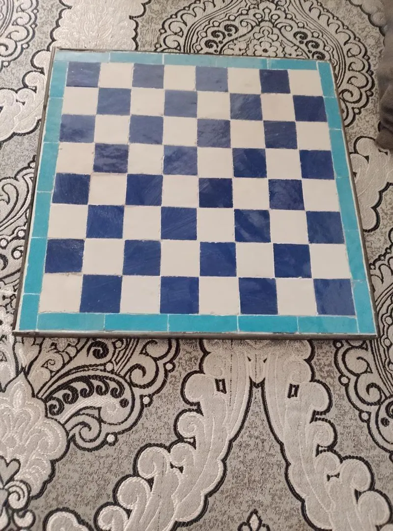Plateau de Dama en Zellige