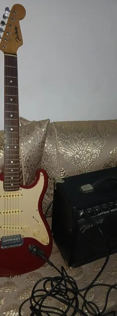 Guitare et ampli Jim Harley