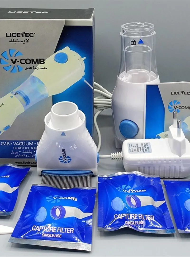 Peigne électrique anti-poux et lentes