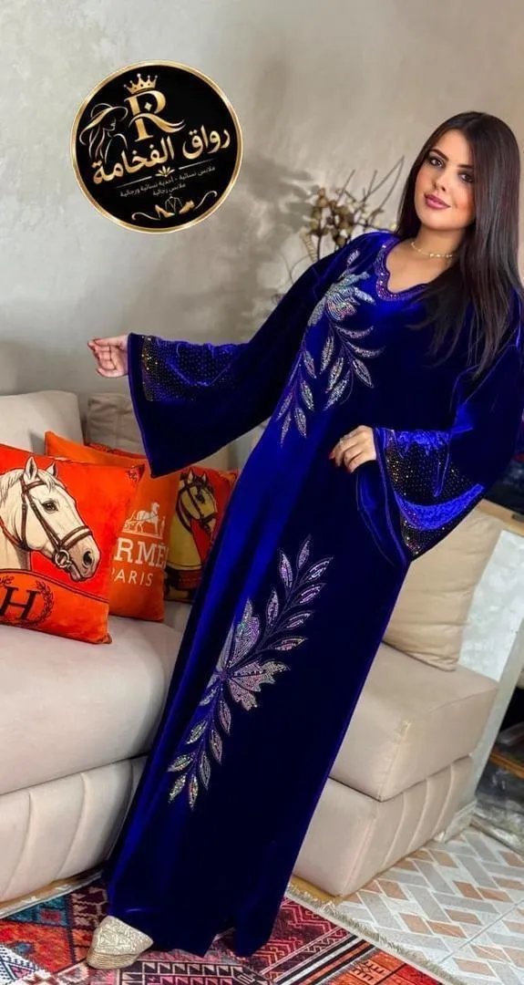 Caftan Hmawi élégant pour occasions et fêtes