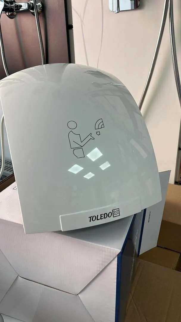 Sèche-mains 1500 W blanc Toledo