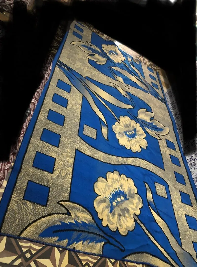 Tapis décoré
