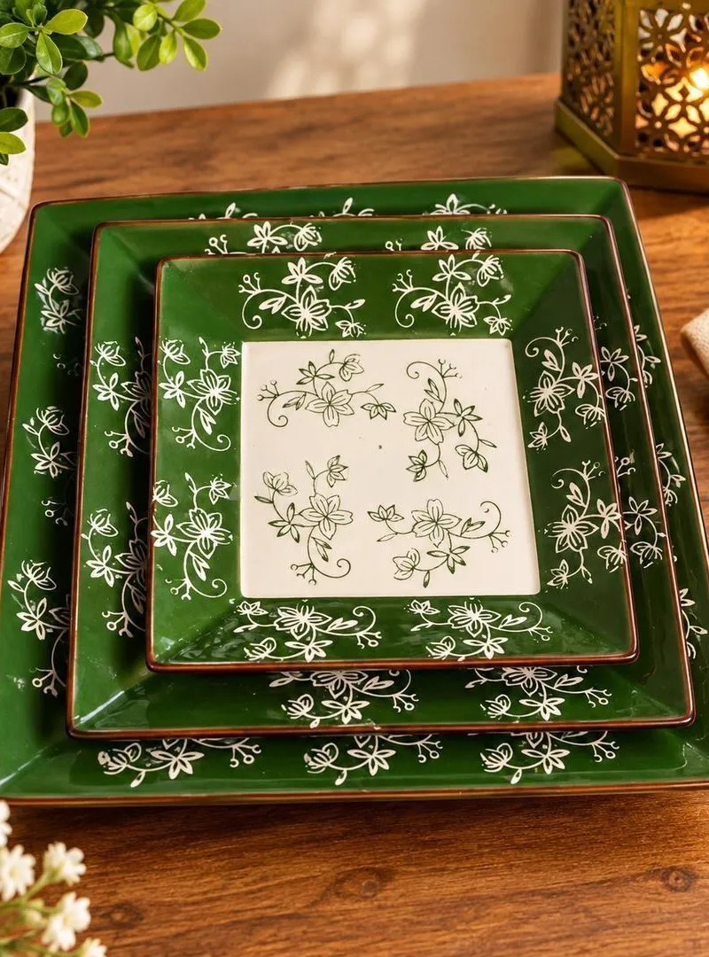 Assiettes en porcelaine d'Espagne, haute qualité et lourdes