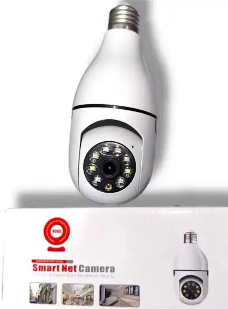 Caméra de surveillance intelligente en forme d'ampoule