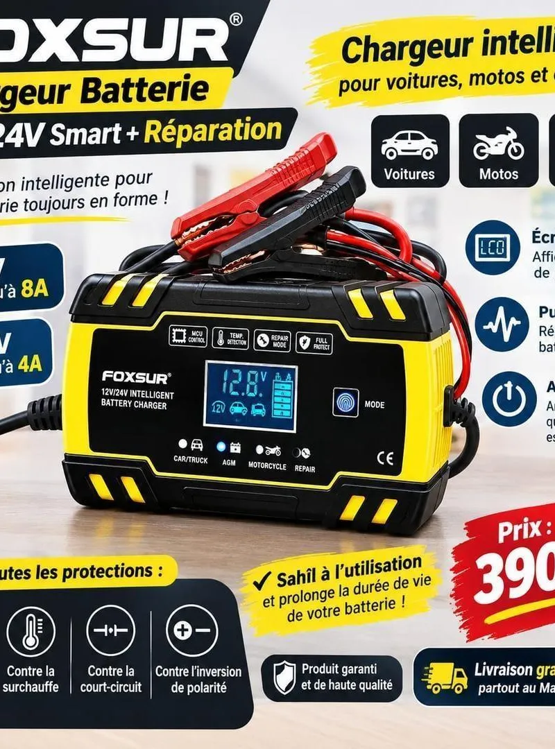 🚚 Livraison gratuite partout au Maroc