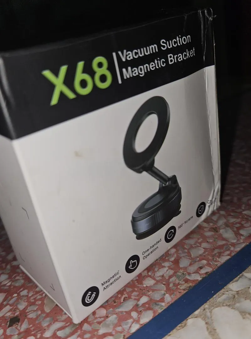 Support magnétique pour téléphone