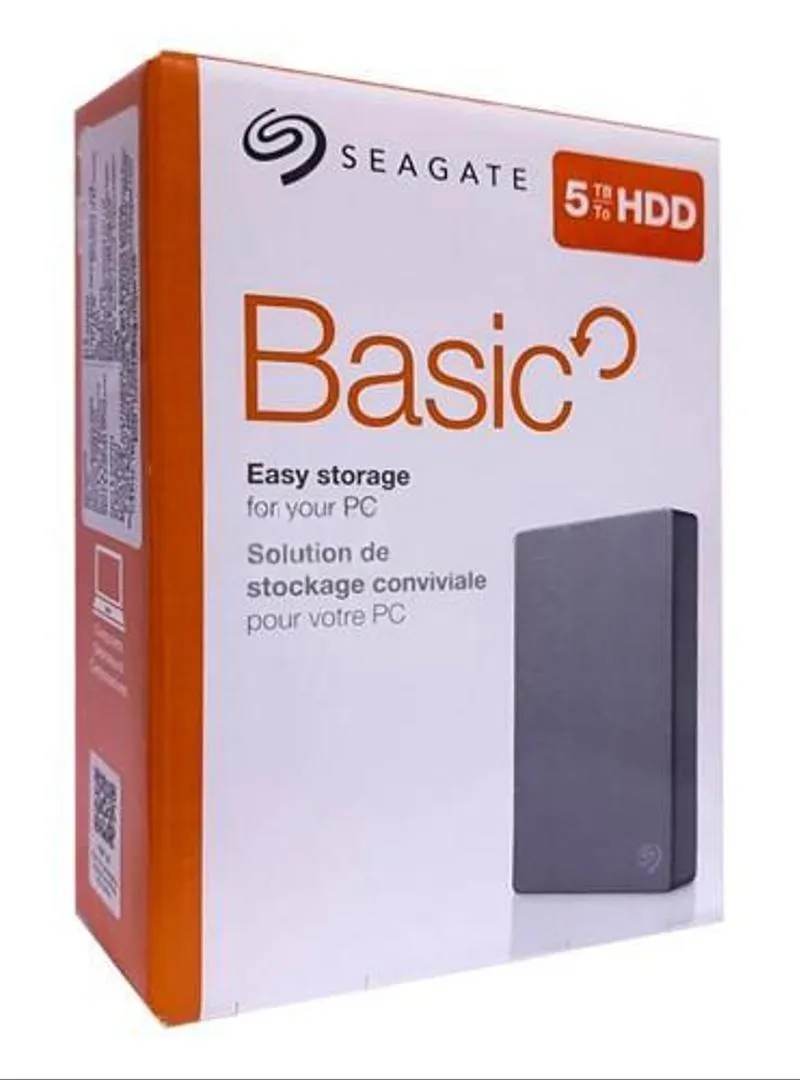 Nouveau Disque Dur Externe SEAGATE Basic 5TB