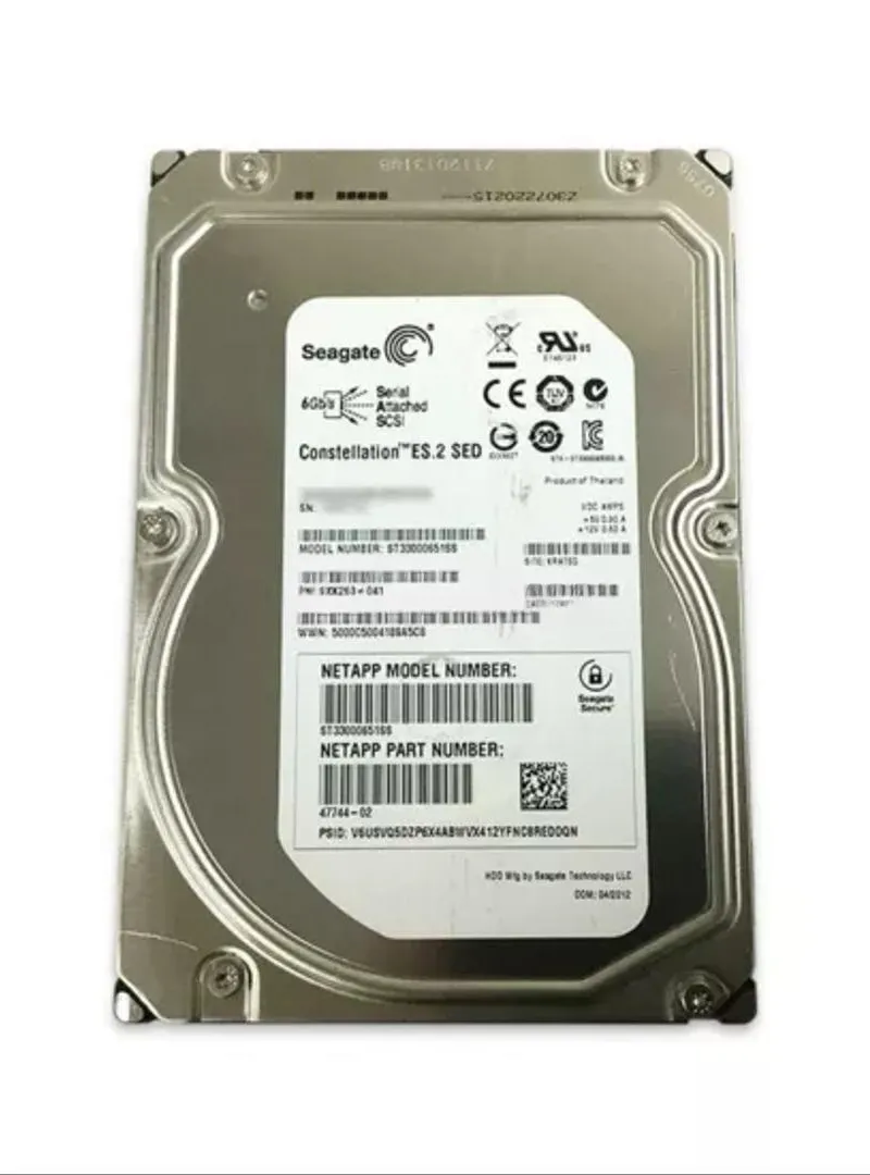 Disque Dur Interne Seagate 3To 3.5 SAS 7200 RPM