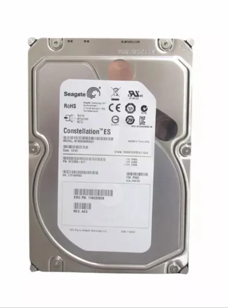 Disque Dur Seagate 2To 3.5 SAS 6G 7200 RPM Neuf