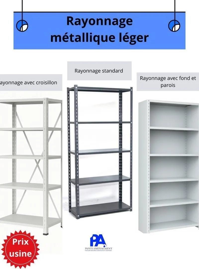 Fabrication rayonnage métallique تصنيع رفوف معدنية