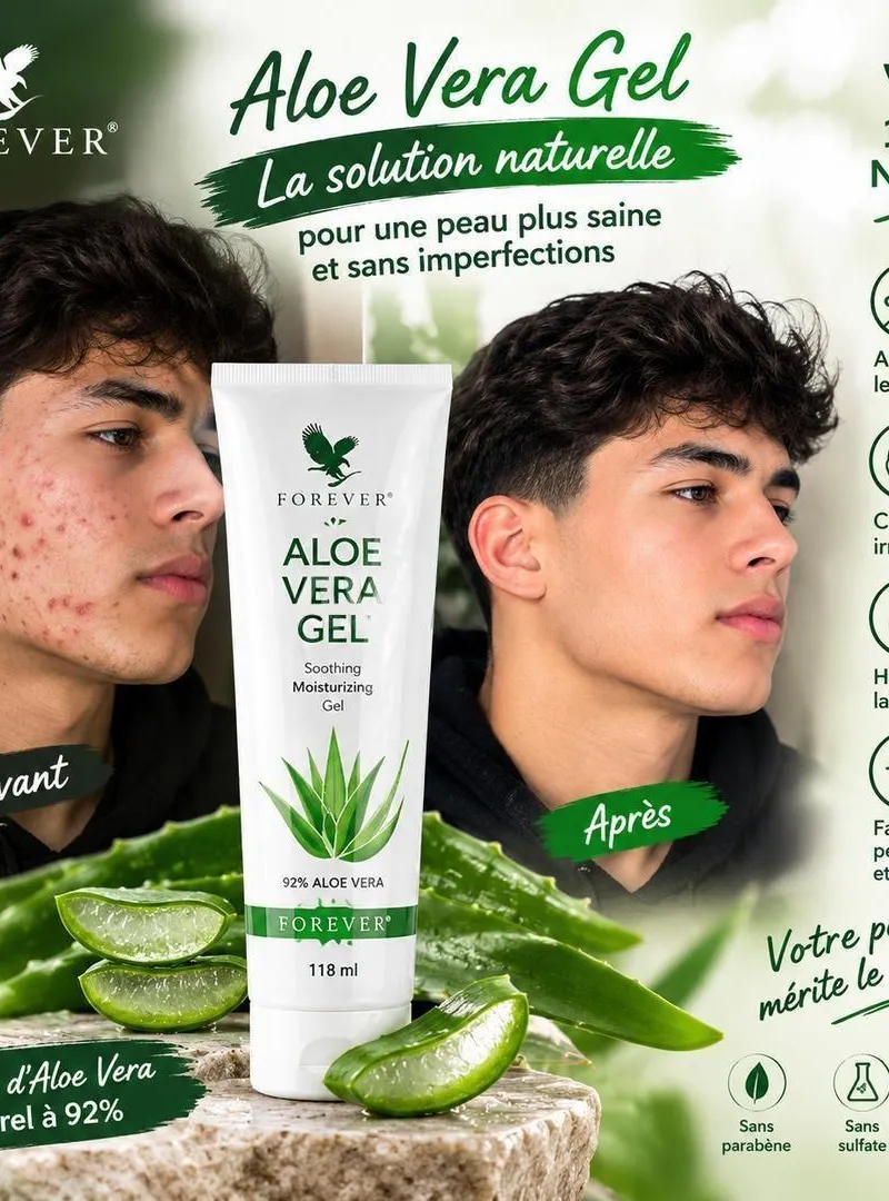 Je souffre d'acné, je vous recommande ce produit naturel