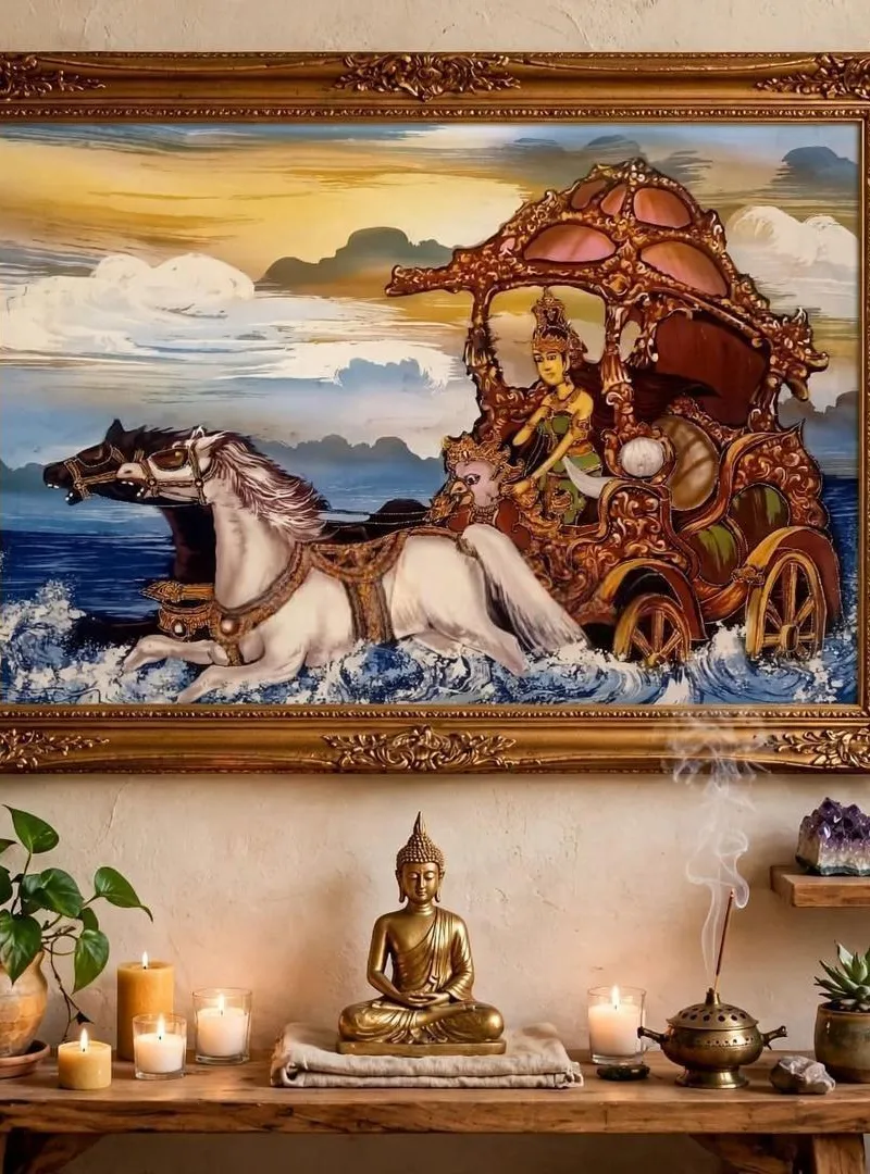 Toile de soie de Bali
