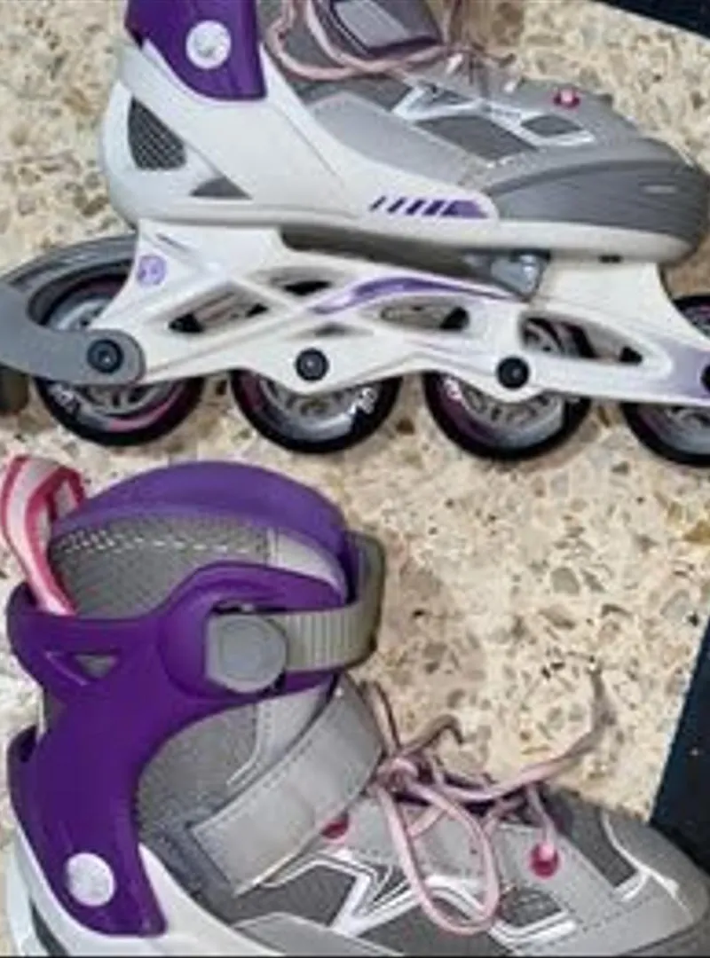 Rollers - Patins Roulettes OXELO Fit 3 Junior 32-35