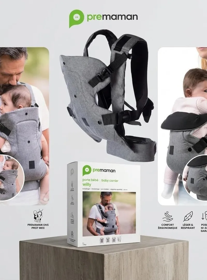 Je mets en vente porte bébé (Premaman Willy) neuf