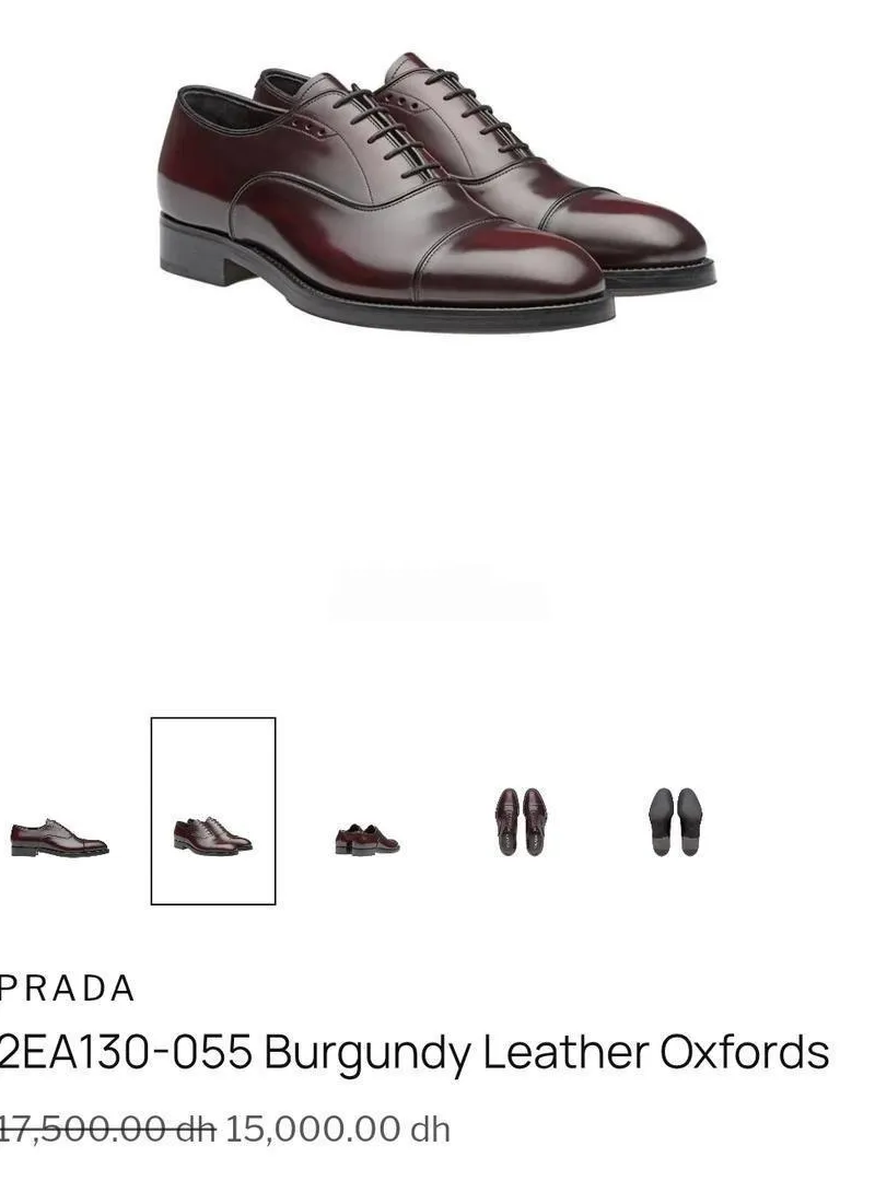 paire prada comme neuve taille 44