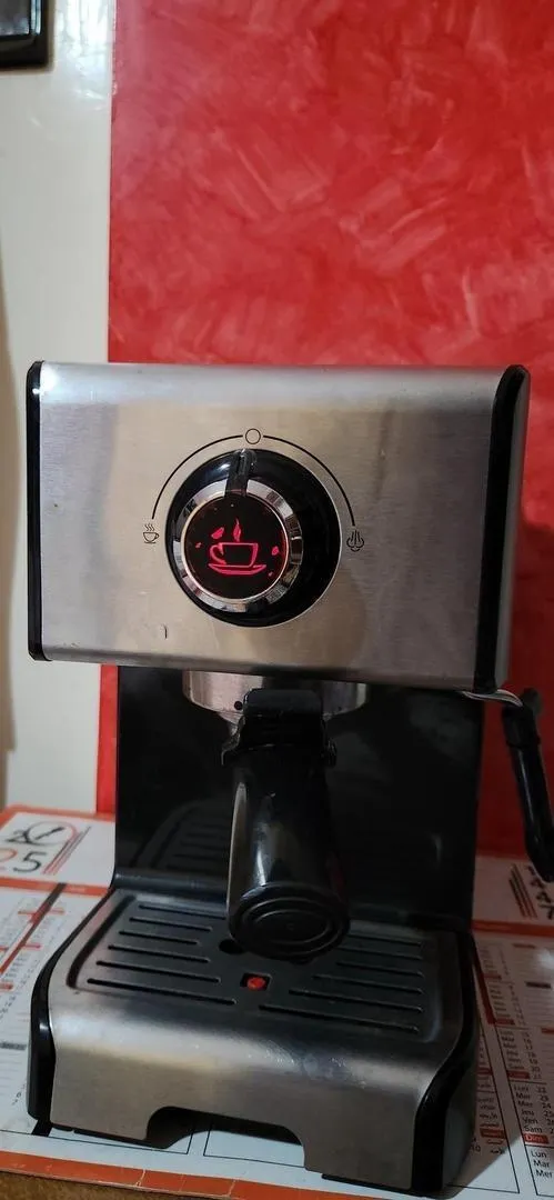 Machine à café expresso inox