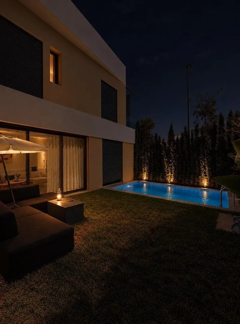 Villa meublée moderne à Dar Bouazza