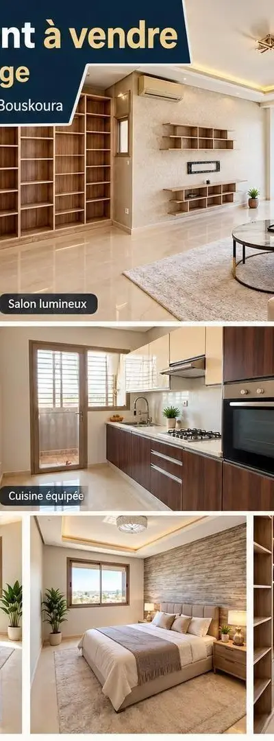 🏡 Appartement à vendre – Bouskoura
