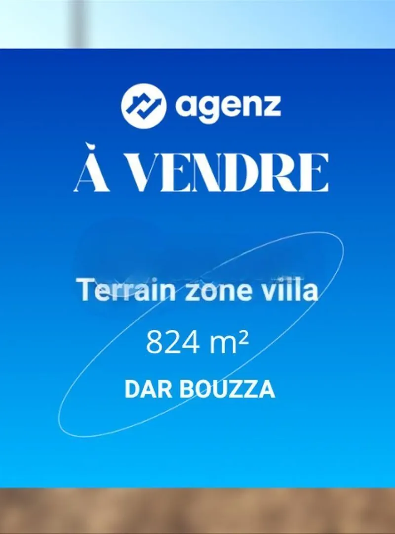 DAR-DA-1157 - Terrain à vendre à Dar Bouazza