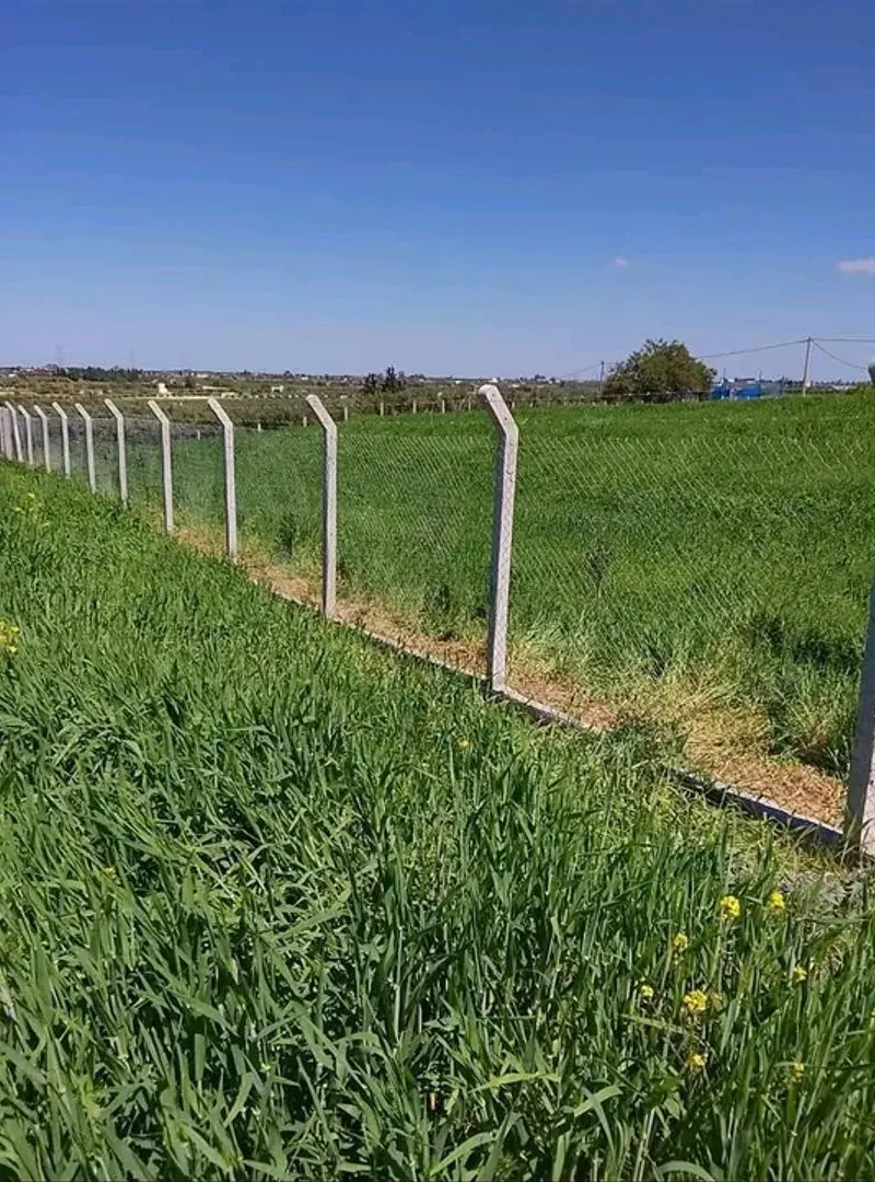 Clôture des terres agricoles et des fermes