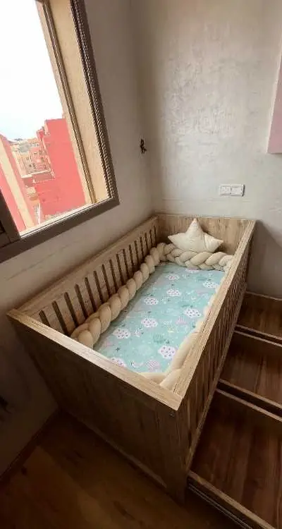 Lit bÉbÉ premium bois