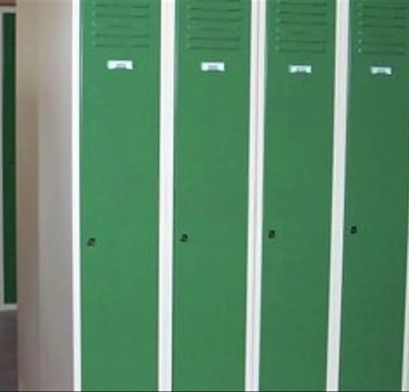 Vestiaire métallique pour chantier