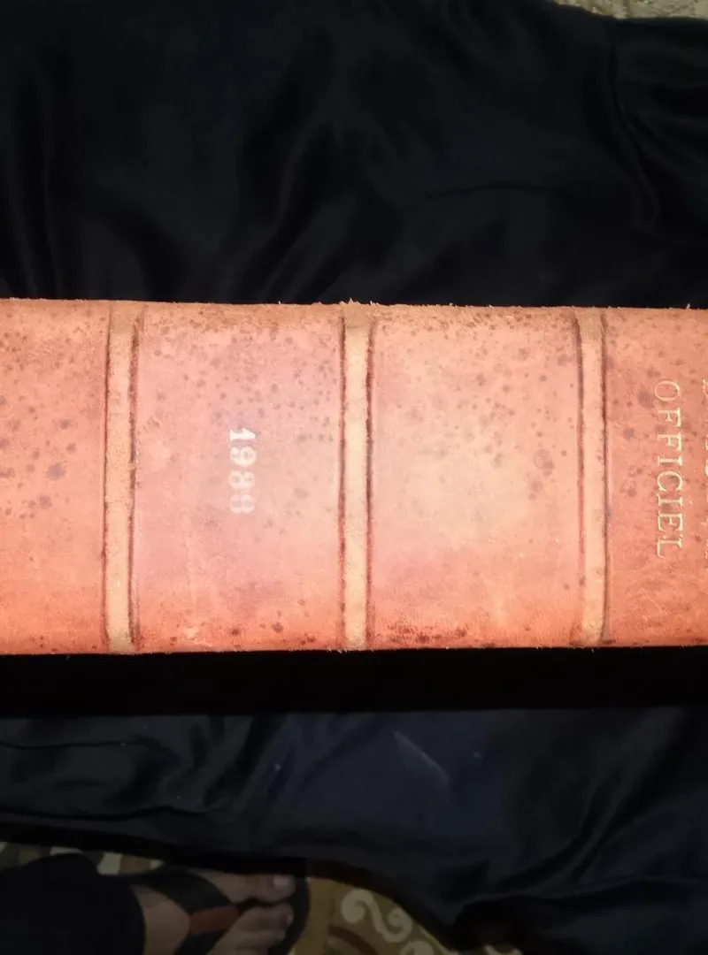 Volume du Bulletin Officiel du Maroc de l'année 1938.