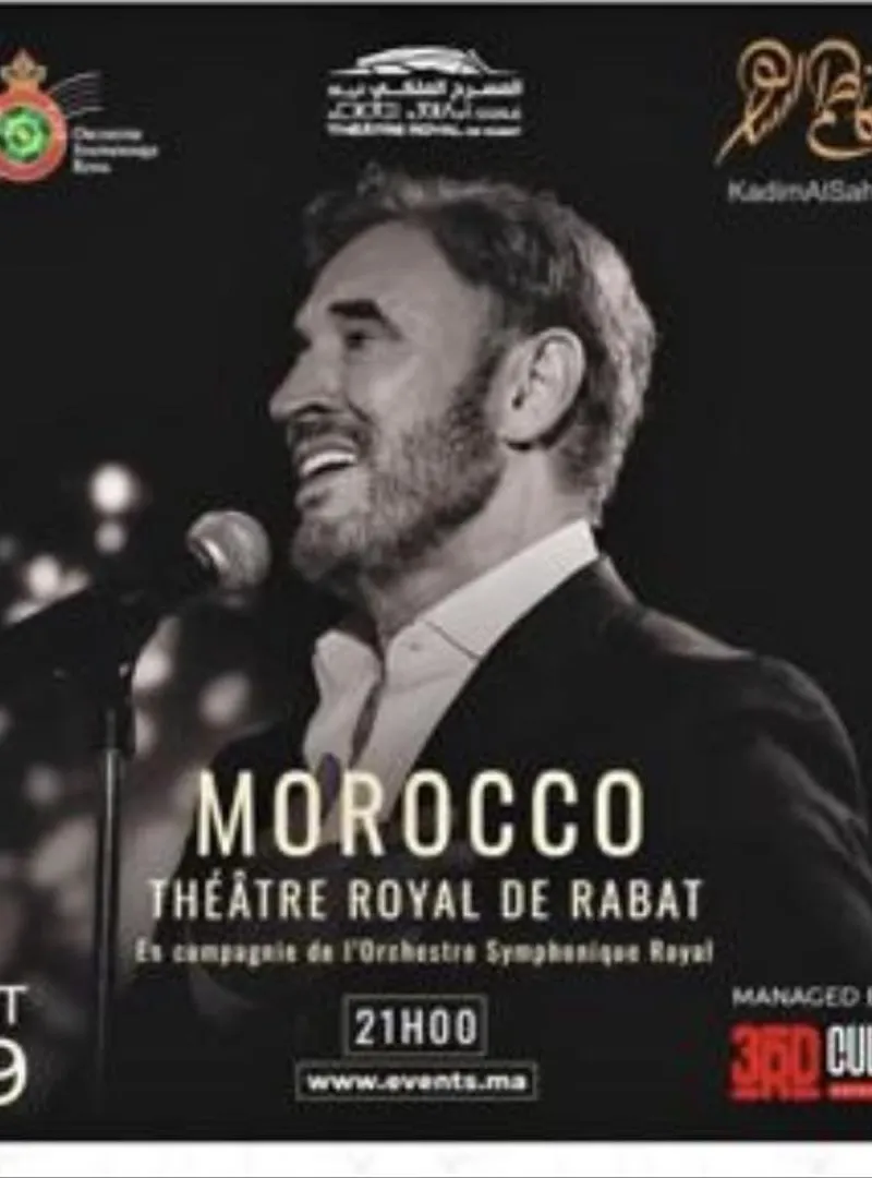 2 billets concert Kadhem Saher catégorie 3